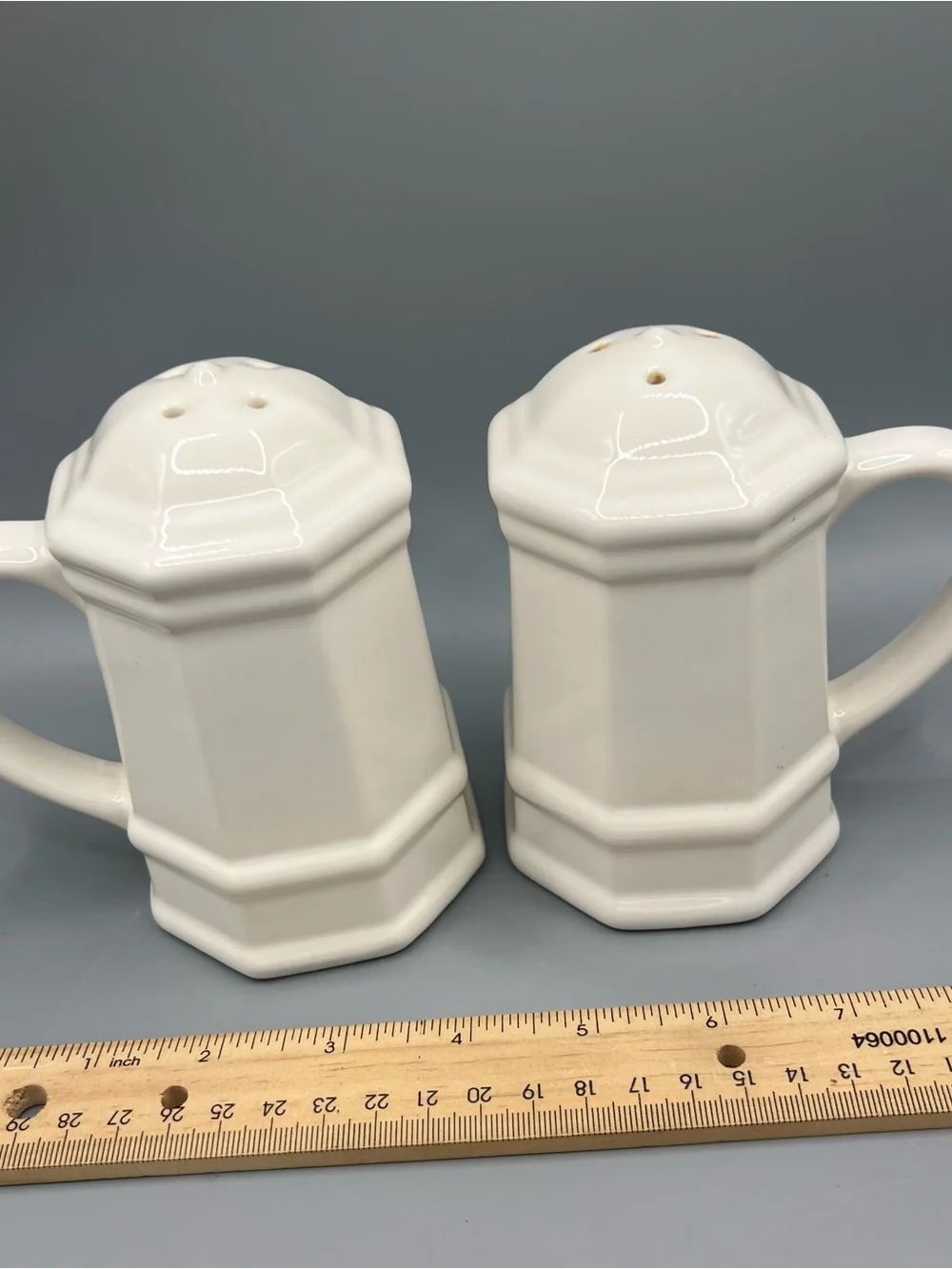 Vintage Pfaltzgraff Octagonal Heritage White 5